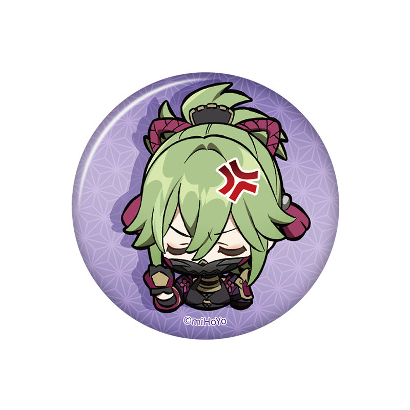Genshin Impact Q Version Expression Badge Series Inazuma Kuki Shinobu chibi badge pearl gloss finish