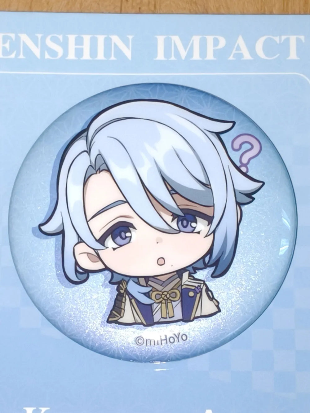 Genshin Impact Serie de Insignias Q Version Expresión Inazuma