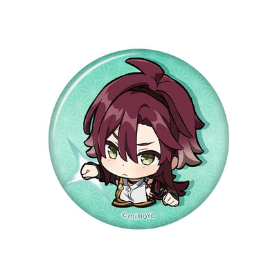 Genshin Impact Q Version Expression Badge Series Inazuma Shikanoin Heizou chibi badge pearl gloss finish
