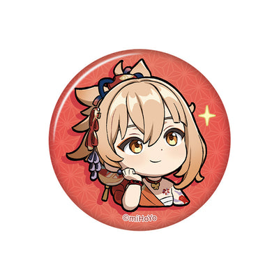 Genshin Impact Q Version Expression Badge Series Inazuma Yoimiya chibi badge pearl gloss finish