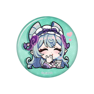 Genshin Impact Q Version Expression Badge Series Inazuma Yumemizuki Mizuki chibi badge pearl gloss finish