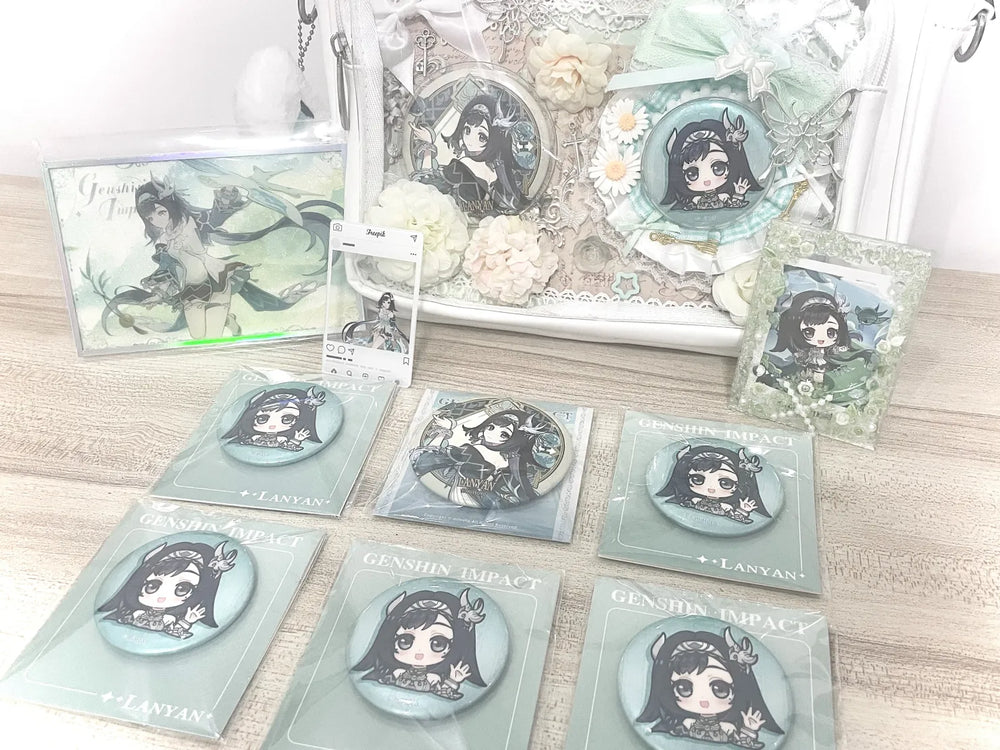原神 Q版 表情バッジシリーズ 璃月港
