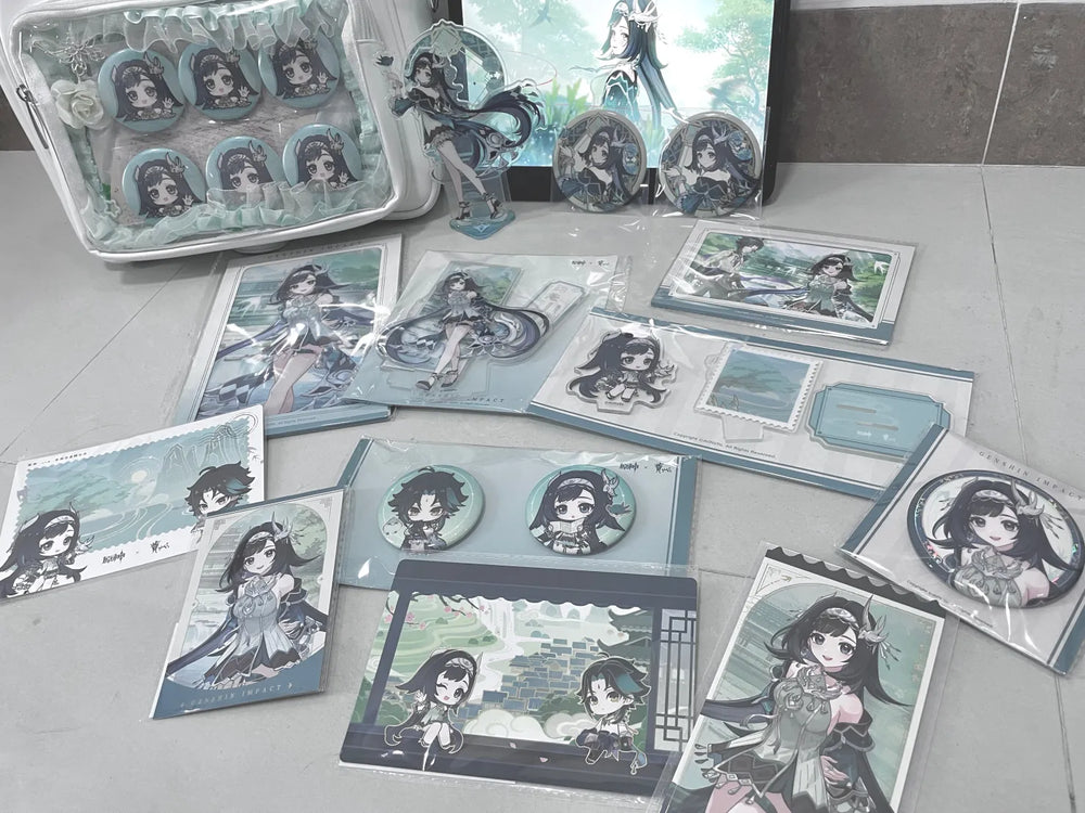 原神 Q版 表情バッジシリーズ 璃月港