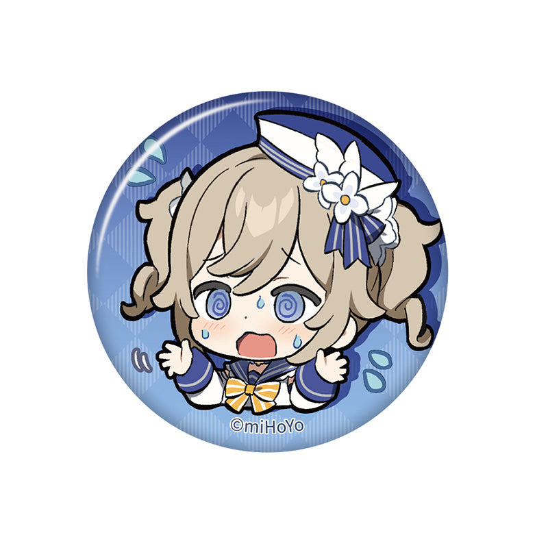 Genshin Impact Q Version Expression Badge Series Mondstadt Barbara chibi badge pearl gloss finish
