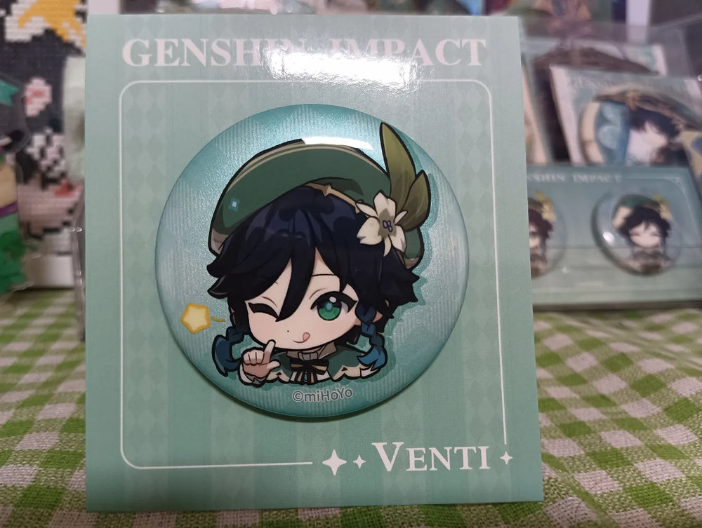 Genshin Impact Q Version Expression Badge Series – Mondstadt