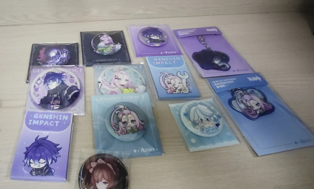 Genshin Impact Q Version Expression Series Acrylic Keychain – Nod-Krai