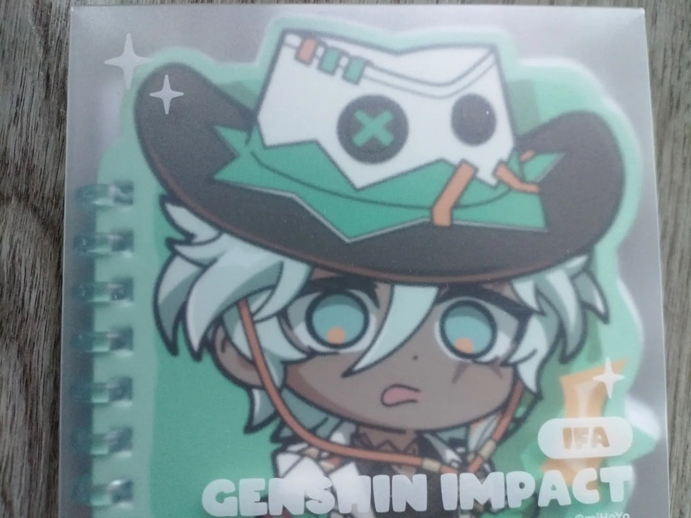 Genshin Impact Q Version Expression Series Spiral-Notizbuch – Natlan
