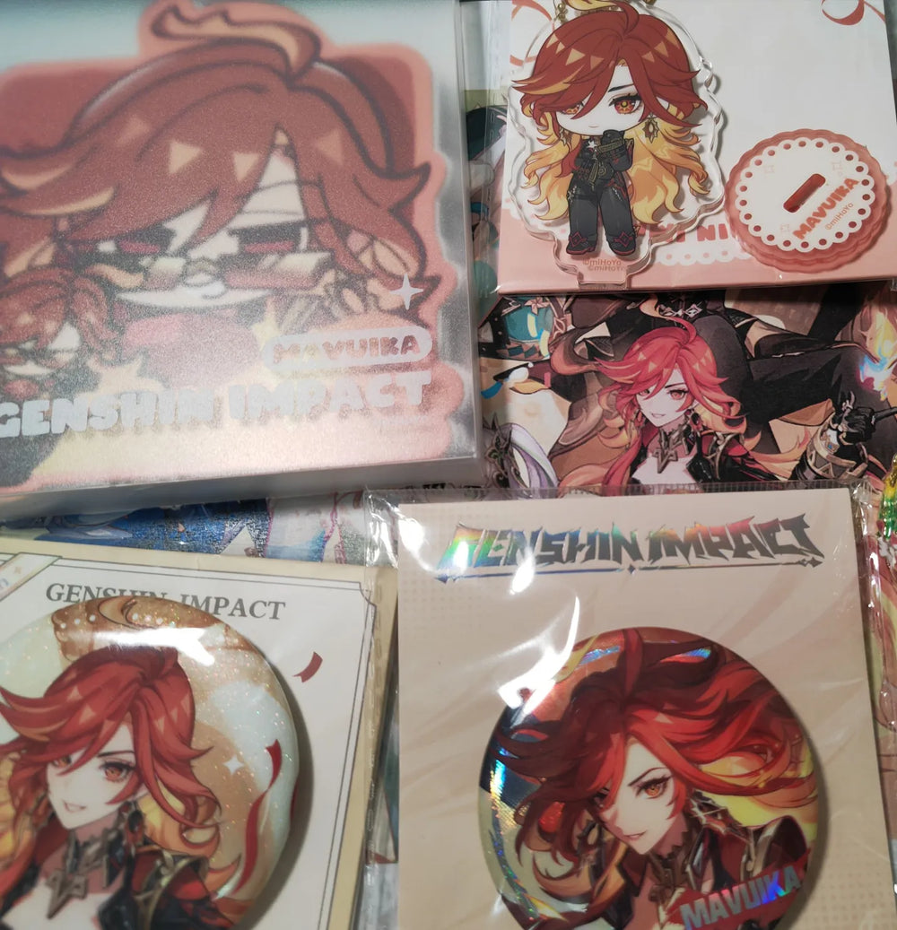 Genshin Impact Q Version Expression Series Spiral-Notizbuch – Natlan