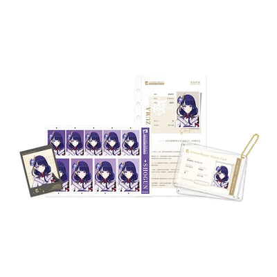 Genshin Impact Raiden Shogun Lightbox Chronicles Series Archive File Set