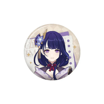 Genshin Impact Raiden Shogun Lightbox Chronicles Series Badge