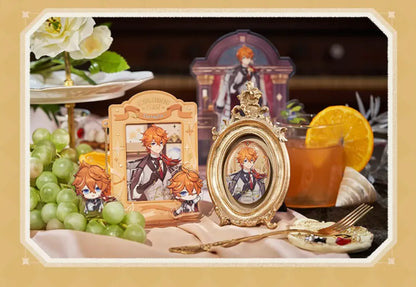 Genshin Impact Tartaglia scene combination acrylic standee with elegant interior themed background
