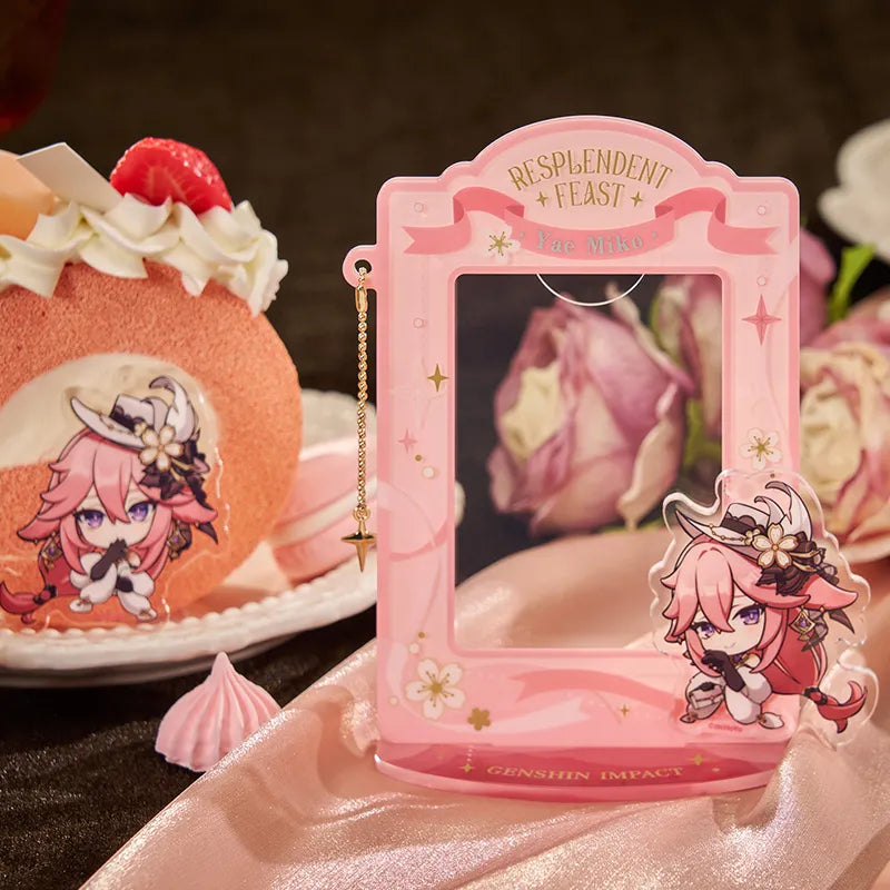 Genshin Impact Resplendent Feast Yae Miko accessories and collectible goods showcase