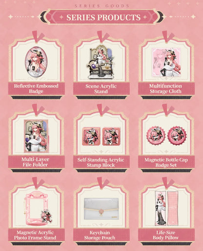 Genshin Impact Resplendent Feast Yae Miko scene acrylic stand detailed display