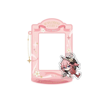 Genshin Impact Resplendent Feast Yae Miko magnetic acrylic photo frame stand
