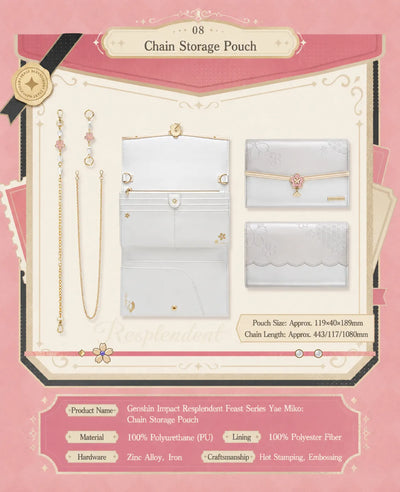 Genshin Impact Resplendent Feast Yae Miko merchandise series overview details