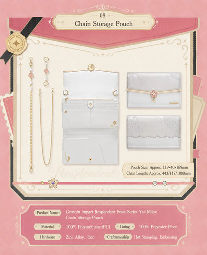 Genshin Impact Resplendent Feast Yae Miko merchandise series overview details