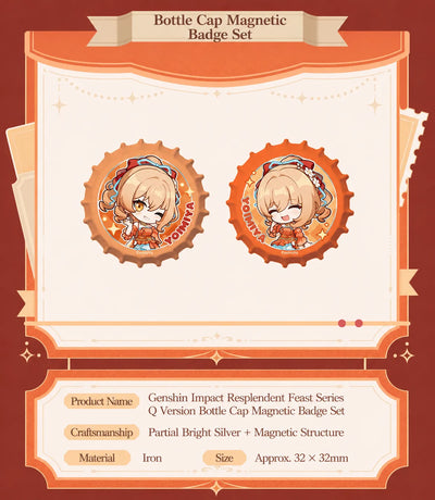 Genshin Impact Yoimiya Resplendent Feast scene acrylic stand product details