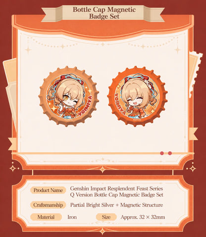 Genshin Impact Yoimiya Resplendent Feast scene acrylic stand product details