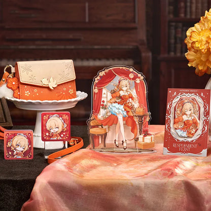 Genshin Impact Yoimiya Resplendent Feast card holder storage demonstration