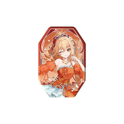Genshin Impact Yoimiya Resplendent Feast floating holographic badge collectible merch