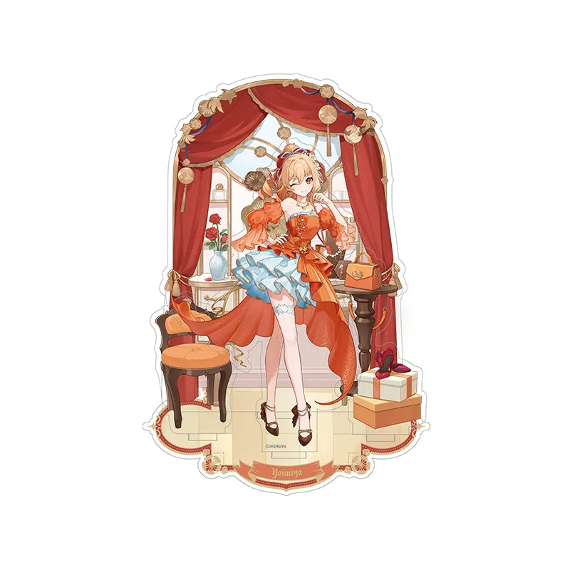 Genshin Impact Yoimiya Resplendent Feast scene combination acrylic stand collectible display