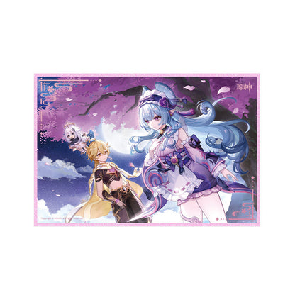 Genshin Impact Sangonomiya Kokomi acrylic art print theme series collectible card