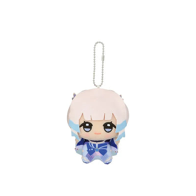 Genshin Impact Sangonomiya Kokomi Little Valley plush keychain with soft pastel plush details