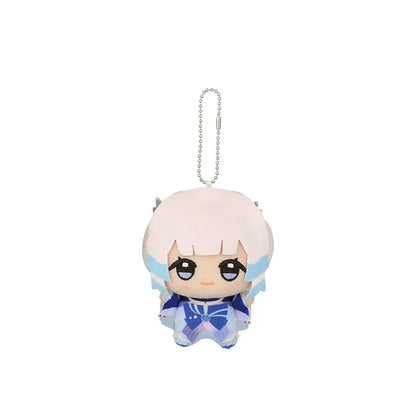 Genshin Impact Sangonomiya Kokomi Little Valley plush keychain with soft pastel plush details