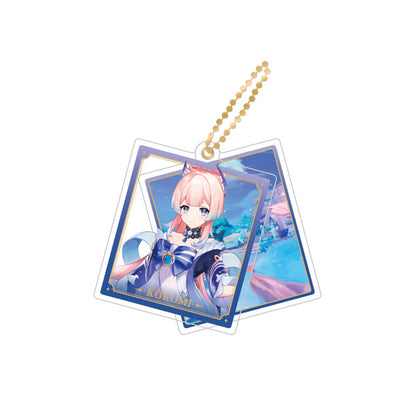 Genshin Impact Sangonomiya Kokomi rotating double-sided acrylic keychain