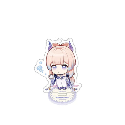 Sangonomiya Kokomi Stellar Recollection series acrylic standee with ocean-themed chibi artwork