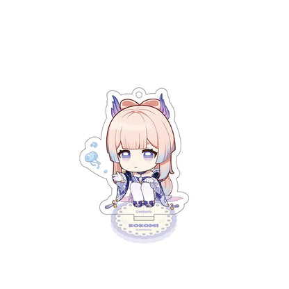 Sangonomiya Kokomi Stellar Recollection series acrylic standee with ocean-themed chibi artwork