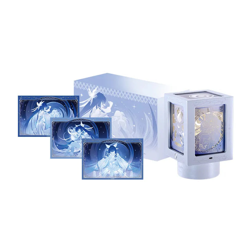 Genshin Impact Selenic Chronicles Night Lamp Music Box on white background