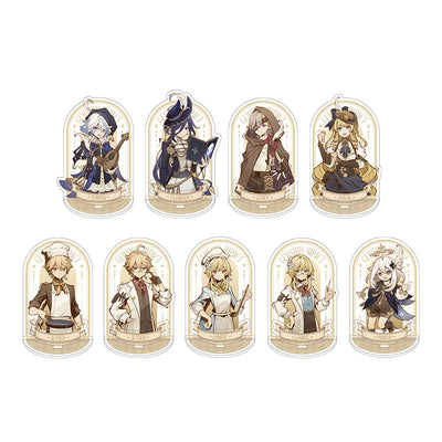 Genshin Shadows Amidst Snow Series acrylic stand collection official merchandise