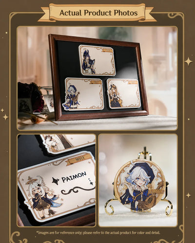 Genshin Shadows Amidst Snow Series acrylic stand product details official merchandise