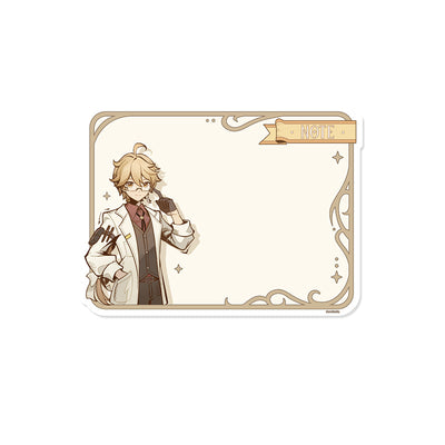 Genshin Impact Shadows Amidst Snow Series Aether Version B fridge magnet official merchandise