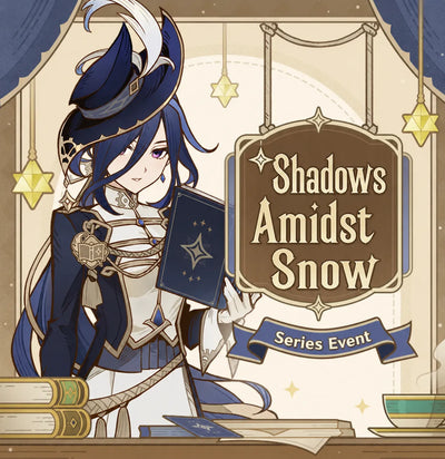 Genshin Shadows Amidst Snow Series character badge product details official merchandise