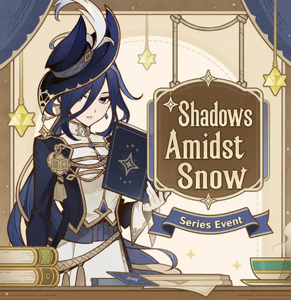 Genshin Shadows Amidst Snow Series character badge product details official merchandise