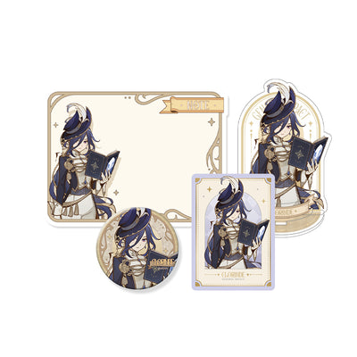 Genshin Shadows Amidst Snow Series Clorinde merchandise set with collection card official merchandise