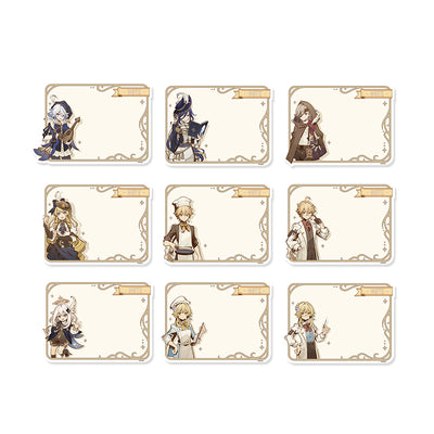 Genshin Shadows Amidst Snow Series merchandise set with collection card collection official merchandise