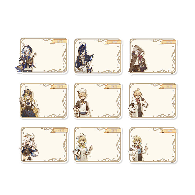 Genshin Shadows Amidst Snow Series merchandise set with collection card collection official merchandise