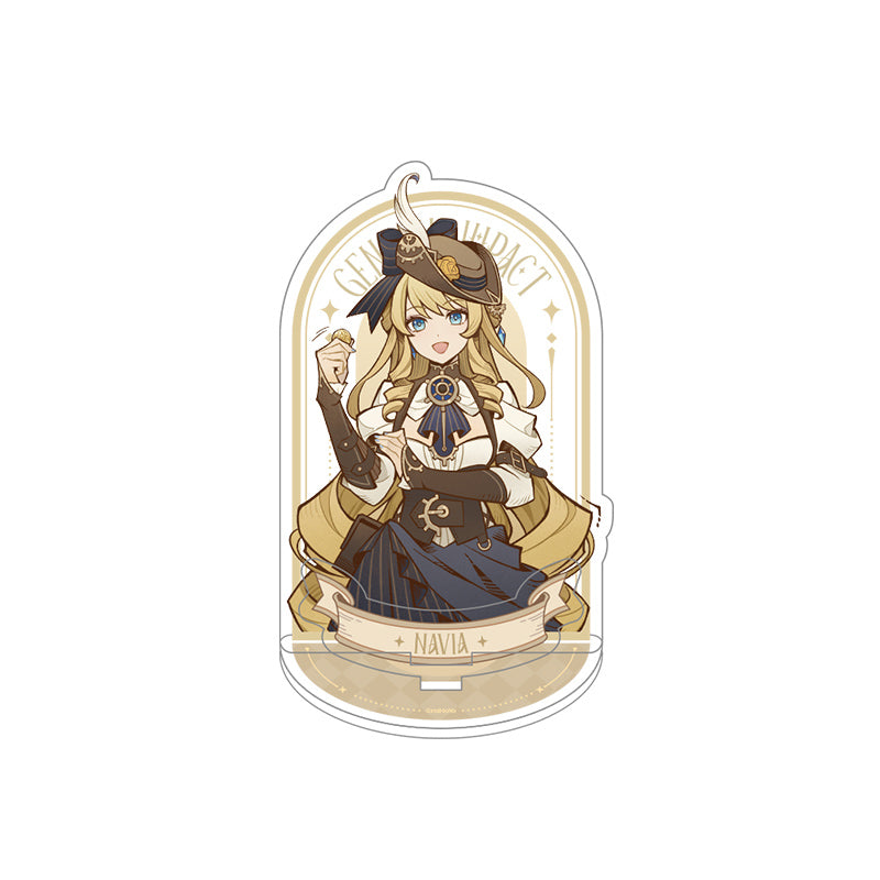 Genshin Shadows Amidst Snow Series Navia acrylic stand official merchandise