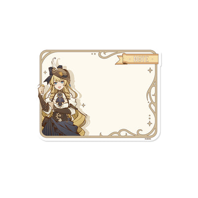 Genshin Shadows Amidst Snow Series Navia fridge magnet official merchandise