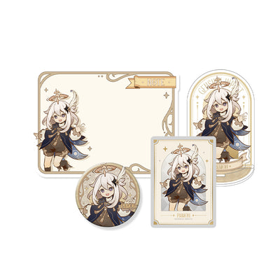 Genshin Shadows Amidst Snow Series Paimon merchandise set with collection card official