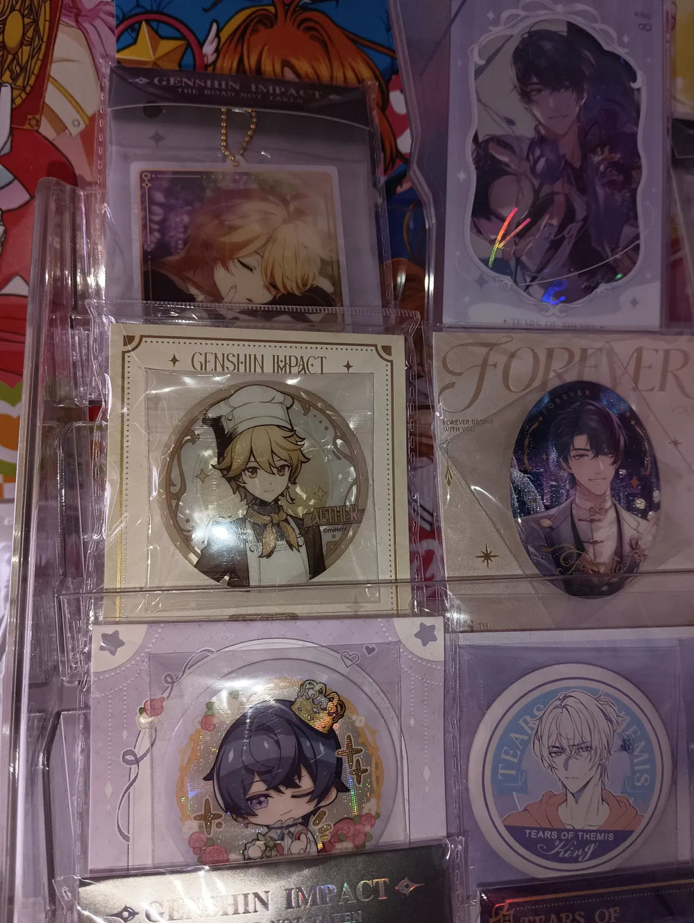 Genshin Impact Série Shadows Amidst Snow Merch de Personagens