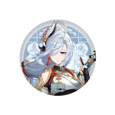 Genshin Impact Shenhe Character Badge Liyue Harbor Series Collectible Pin