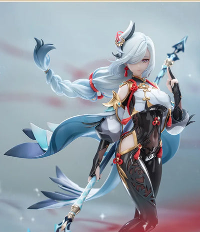 Shenhe figure themed display base design
