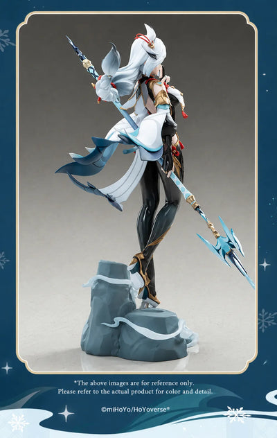 Shenhe figure close up character themed details