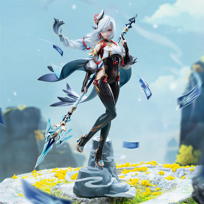 Genshin Impact Shenhe Lonesome Transcendence Ver 1/7 Scale Figure front view display