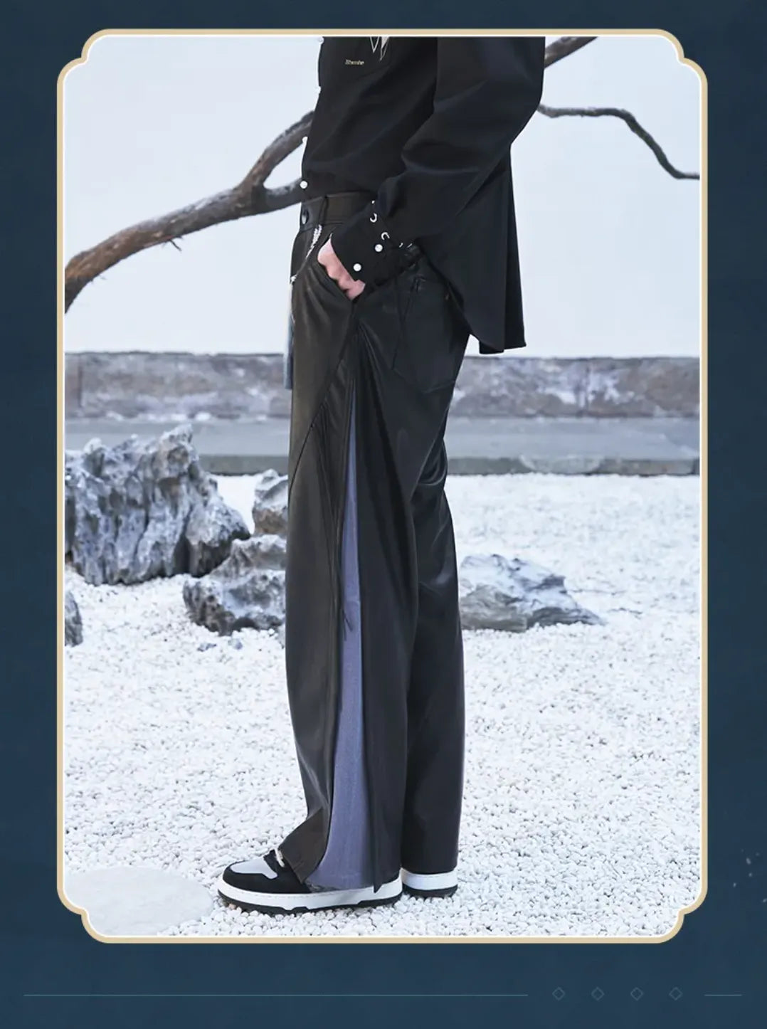 Genshin Impact Shenhe themed leisure long pants recommended size reference guide