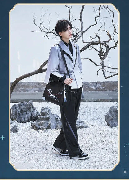 Genshin Impact Shenhe themed impression series elegant streetwear fashion styling
